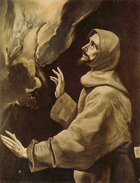 El Greco Stigmatisation des Hl. Franziskus oil painting image